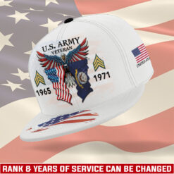 US Army, American By Birth, Veteran By Choice - Snapback Cap