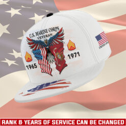 US Marine Corps, E 6 Marines Staff Sergeant - Snapback Cap