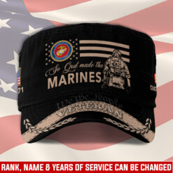 US Marine Corps, E 9 Marines Master Gunnery Sergeant - Military Cap