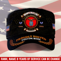 US Air Force , Honor, Duty, Service - Military Cap