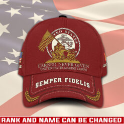 US Marine Corps, E 9 Marines Master Gunnery Sergeant - Classic Cap