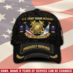 US Coast Guard, E 4 Red - Classic Cap