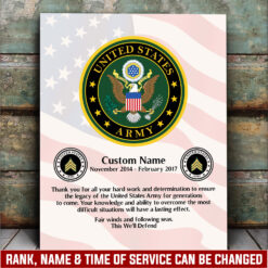 US Army, W 2 Army Chief Warrant Officer 2 - Canvas (With Frame) 10x8in