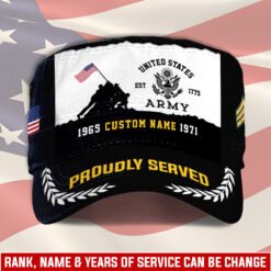 US Army, Lest We Forget - Military Cap