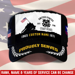 US Coast Guard, Born Ready - Military Cap