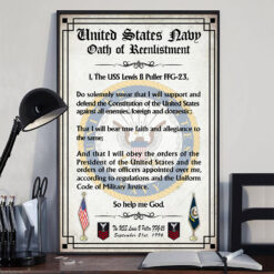 US Navy - Poster With Frame 10x8in - THPCustom25030402