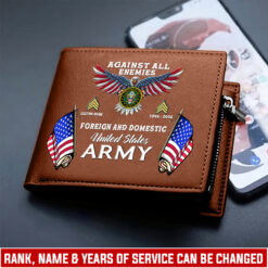 US Army - Brown Man Wallet