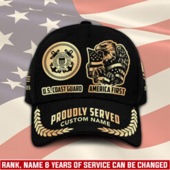 US Coast Guard, Proud Veteran - Classic Cap