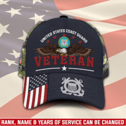 US Coast Guard, E 3 White - Classic Cap