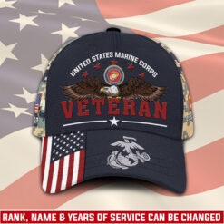 US Marine Corps, E 9 Marines Master Gunnery Sergeant - Classic Cap