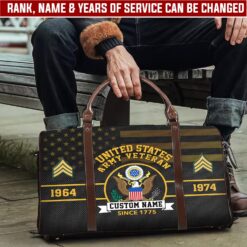 US Army, E 7 Army Master Specialist - Travel Bag - Size L: 20.4 x 9.4 x 10.2 inches