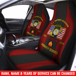 US Marine Corps, Always Remember, Never Forget - Car Seat Covers
