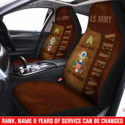US Army, O 6 Army Colonel - Car Seat Covers