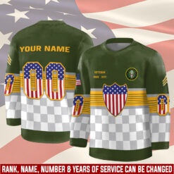US Army, Freedom Isn't Free - Hockey Jersey