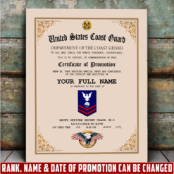 US Coast Guard, Always Ready - Canvas (With Frame) 10x8in