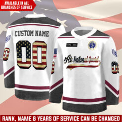 Air National Guard, E 6 Air Force Technical Sergeant - Hockey Jersey