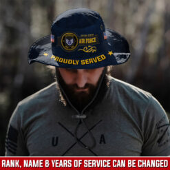 US Air Force, Land Of The Free, Because Of The Brave - Boonie Hat