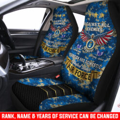 US Air Force , Aim High … Fly-Fight-Win - Car Seat Covers