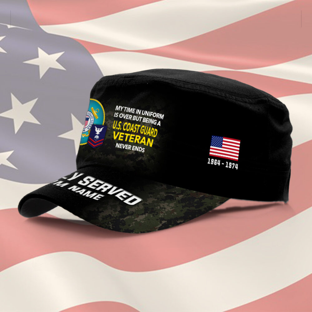 US Coast Guard, Defender of Freedom - Military Cap - Image 2