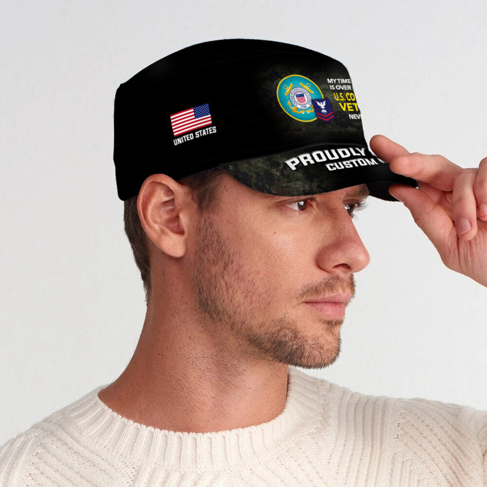 US Coast Guard, Defender of Freedom - Military Cap - Image 3