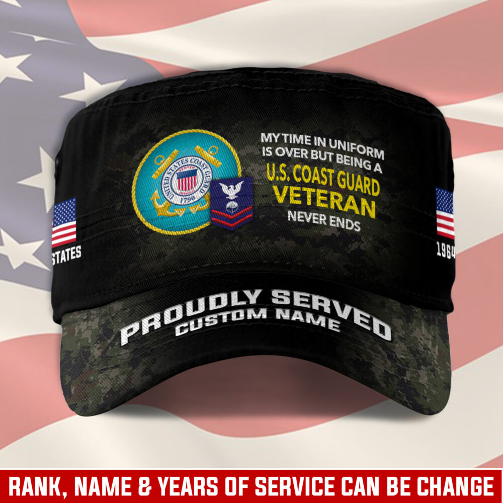 US Coast Guard, Defender of Freedom - Military Cap