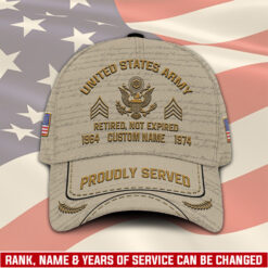 US Army, E 7 Army Master Specialist - Classic Cap