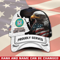 US Coast Guard, E 4 Gold - Classic Cap