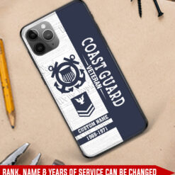 US Coast Guard, No One Gets Left Behind - Soft Phone Case