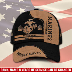 US Marine Corps, E 7 Marines Gunnery Sergeant - Classic Cap