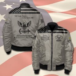 US Navy, Freedom Over Fear - Bomber Jacket