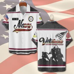 US Navy, Semper Fortis - Short Sleeve Button Shirt