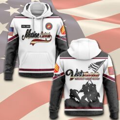 US Marine Corps, Honoring All Who Served - Hoodie