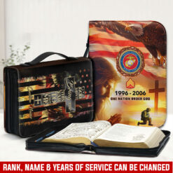US Marine Corps, All Gave Some, Some Gave All - Bible Cover L