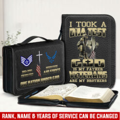 US Air Force , E 6 Air Force Technical Sergeant - Bible Cover 2XL