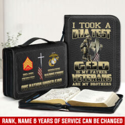 US Marine Corps, Honor The Fallen - Bible Cover L