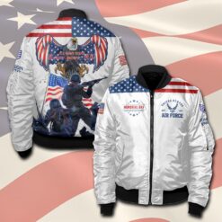 US Air Force , Once An Airman, Always An Airman - Bomber Jacket