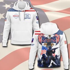 US Coast Guard, Land Of The Free, Because Of The Brave - Hoodie
