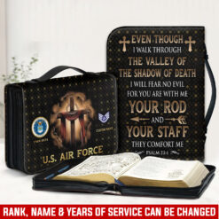 US Air Force , Once An Airman, Always An Airman - Bible Cover L