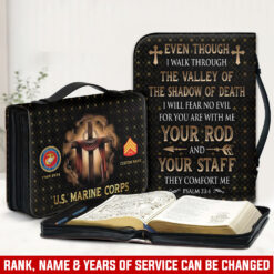 US Marine Corps, The Devil Dogs - Bible Cover L