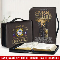 US Coast Guard, E 9 Gold - Bible Cover L