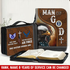 US Air Force , Service Before Self - Bible Cover L