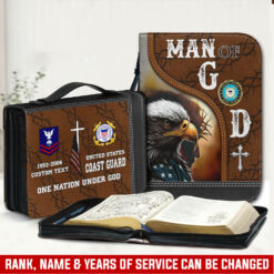 US Coast Guard, Once A Coastie, Always A Coastie - Bible Cover L
