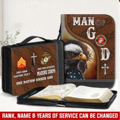 US Marine Corps, E 6 Marines Staff Sergeant - Bible Cover L