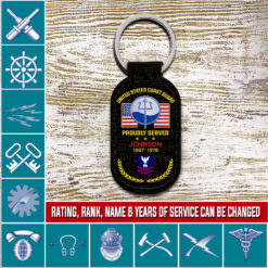 Coast Guard Rating - Keychain