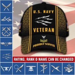 Navy Rating, By Sea, Air and Land - Classic Cap