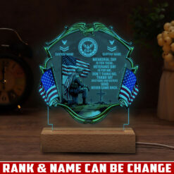 US Navy, Life And Pride - Personalized Led Lamp