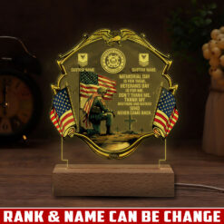 US Coast Guard, Always Ready - Personalized Led Lamp