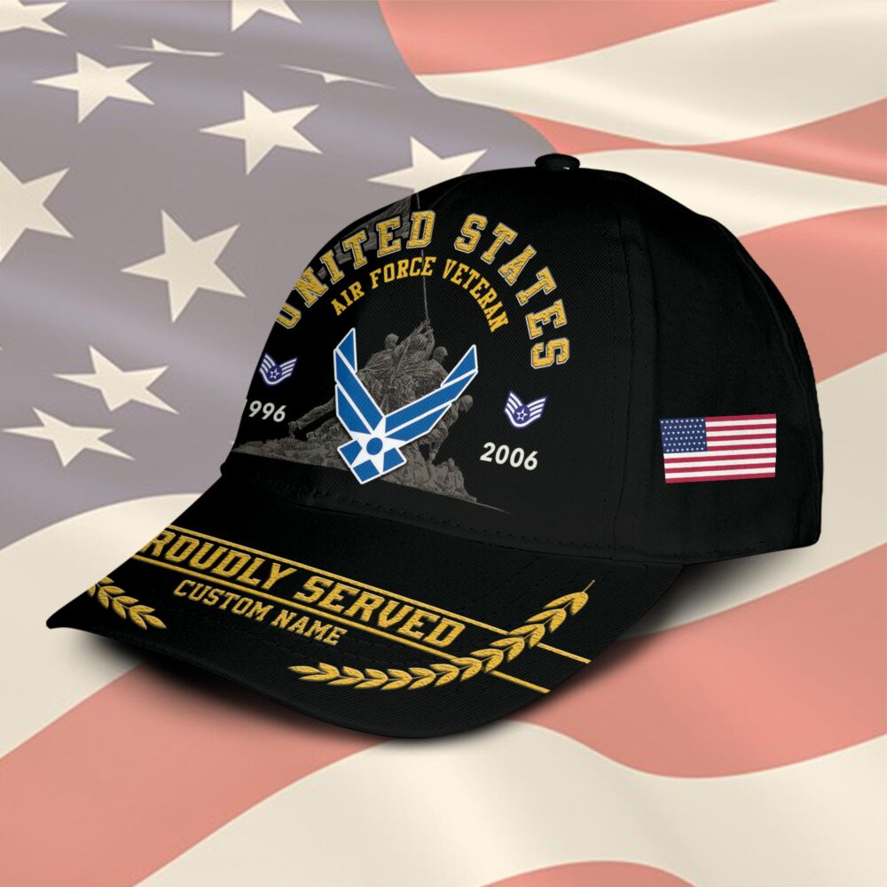 US Air Force, E 4 Air Force Sergeant - Classic Cap - Image 2