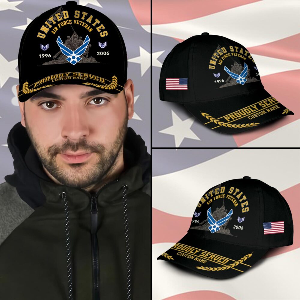 US Air Force, E 4 Air Force Sergeant - Classic Cap - Image 3