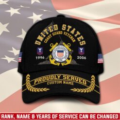 US Coast Guard, Honor The Fallen - Classic Cap